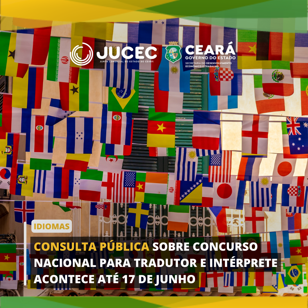 Consulta pública sobre concurso nacional para tradutor e intérprete acontece até 17 de junho