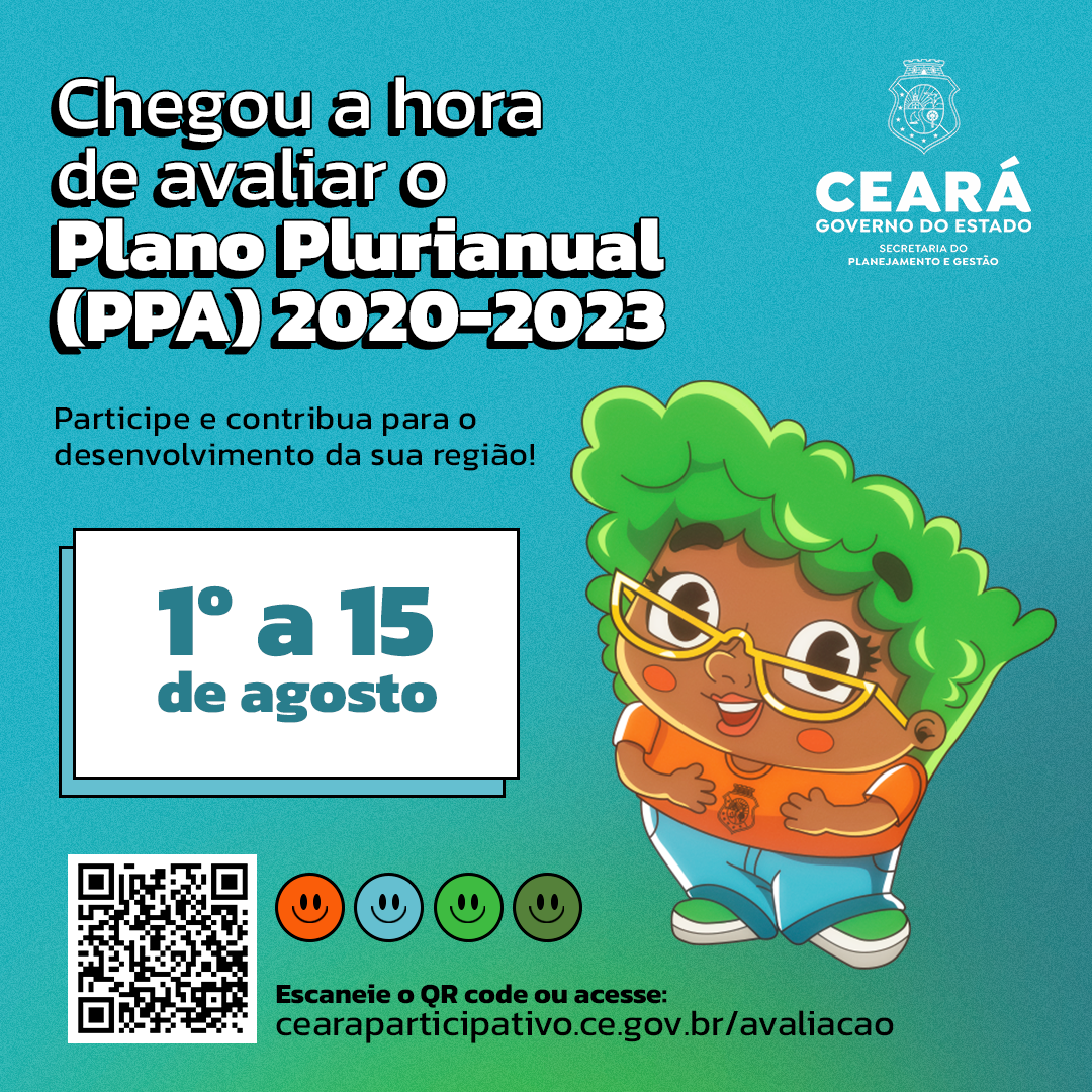Cidadãos podem avaliar PPA 2020-2023 a partir desta quinta-feira (01/08)