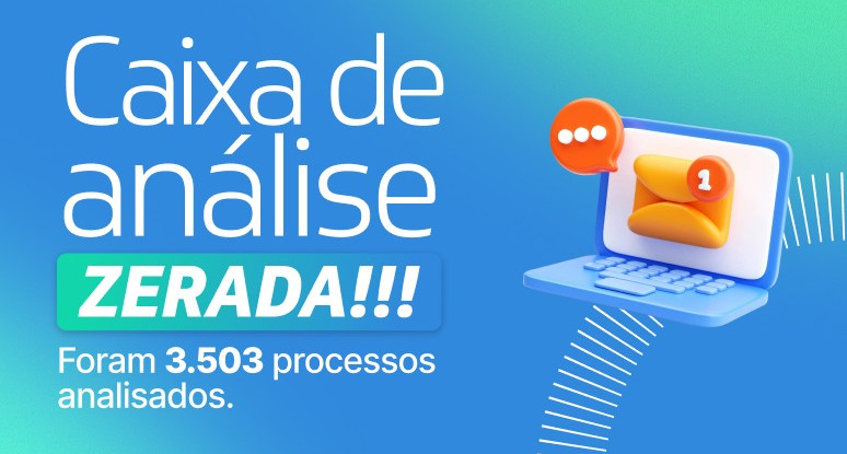 Jucec zera caixa de análise e alcança marco histórico na tramitação de processos