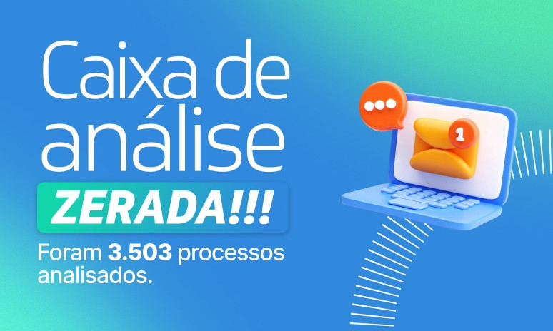 Jucec zera caixa de análise e alcança marco histórico na tramitação de processos