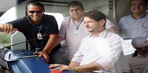 Governador e deputados visitam obras do Metrô de Fortaleza