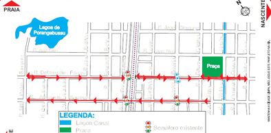 AMC e Metrofor liberam trecho da Av. José Bastos