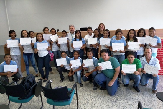 Educação ambiental – Metrofor e Sema entregam diplomas a estudantes