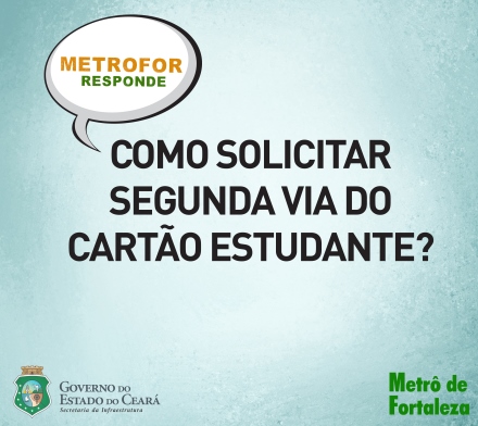 #MetroforResponde nº 7 – Como solicitar segunda via do Cartão Estudante