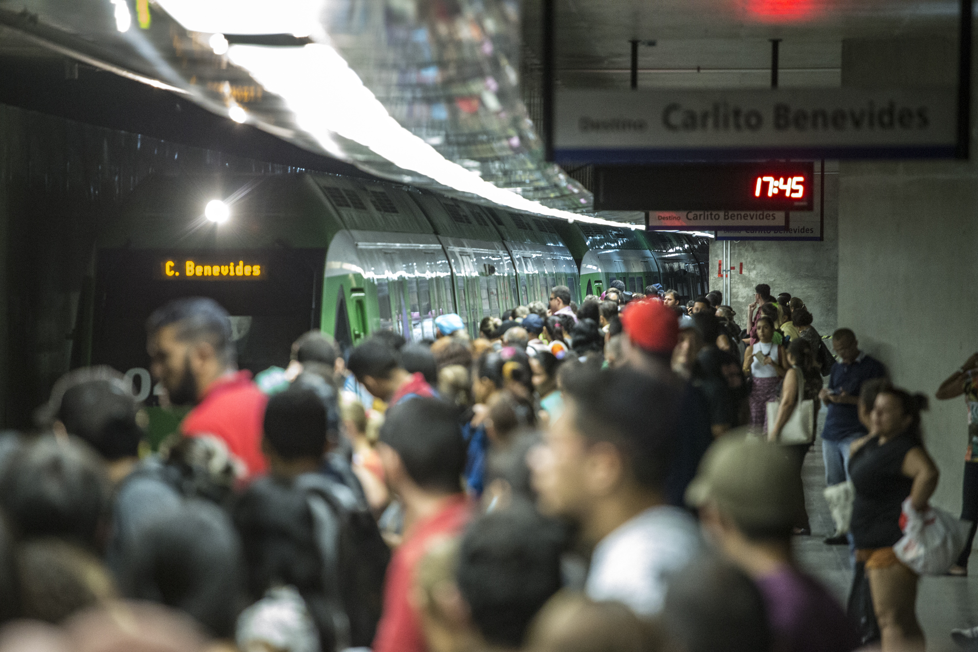 Programação de trens para o período natalino