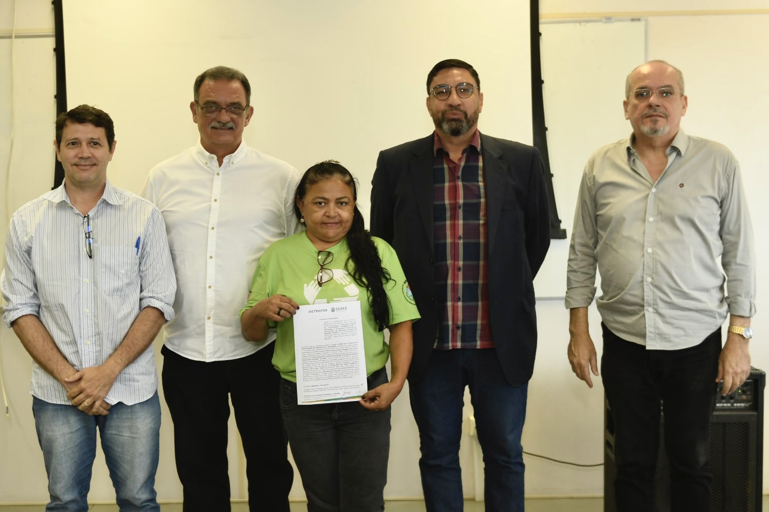 Metrofor assina com SEMA e Socrelp compromisso com a Coleta Seletiva Solidária