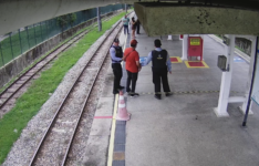 Agentes da Metrofor detêm suspeito de importunação sexual e entregam-no à Polícia Militar