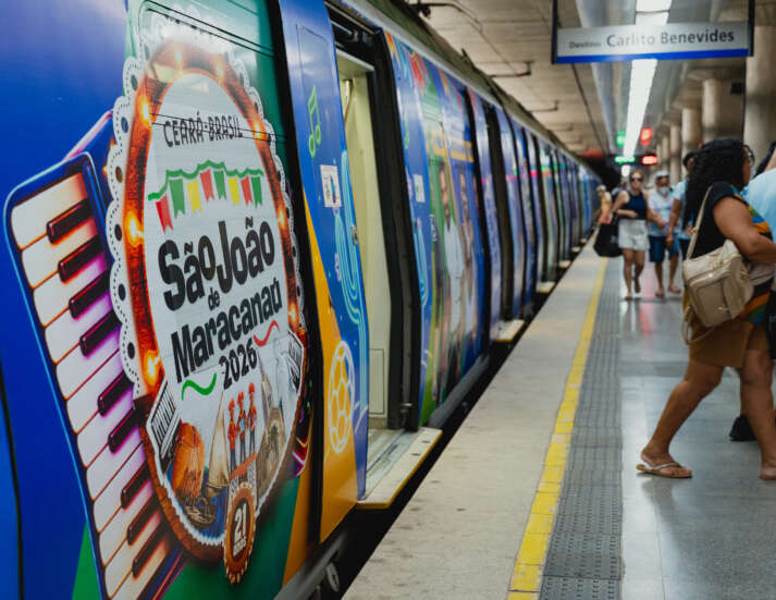 Metrô terá funcionamento especial nas madrugadas para o São João de Maracanaú