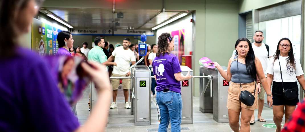 Metrofor reforça alerta contra importunação sexual e orienta como denunciar