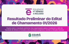 Secretaria das Mulheres divulga resultado preliminar do Selo de Equidade de Gênero e Inclusão (Biênio 2026/2027)