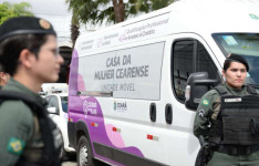 Governo do Ceará promove ação de combate à violência contra a mulher no amistoso da Seleção Feminina no Castelão