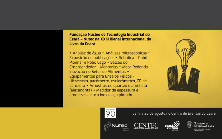 Nutec promove mesa redonda na XIII Bienal Internacional do Livro do Ceará