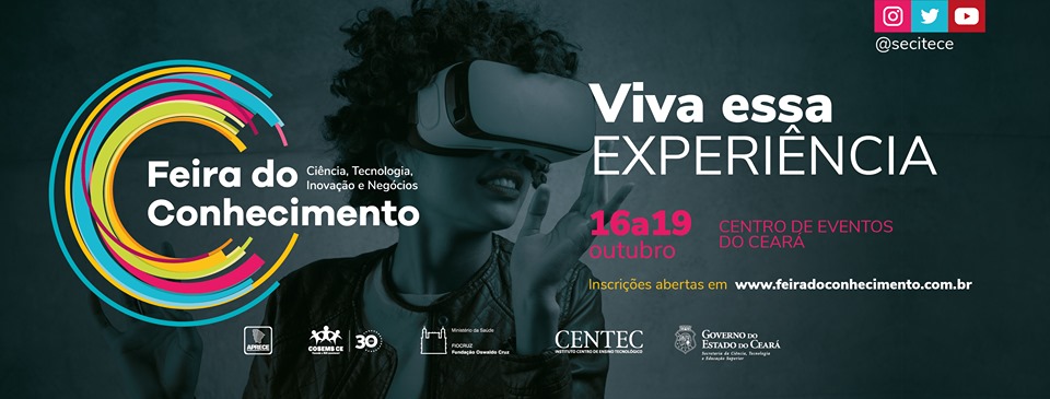 Prepara-se para a imersão. Vem aí a terceira edição da Feira do Conhecimento