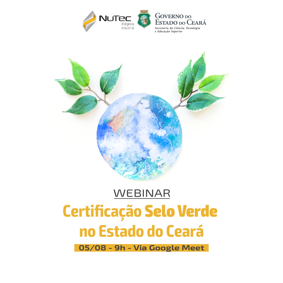 Sustentabilidade: Nutec promove live sobre ‘Selo Verde’ no Ceará