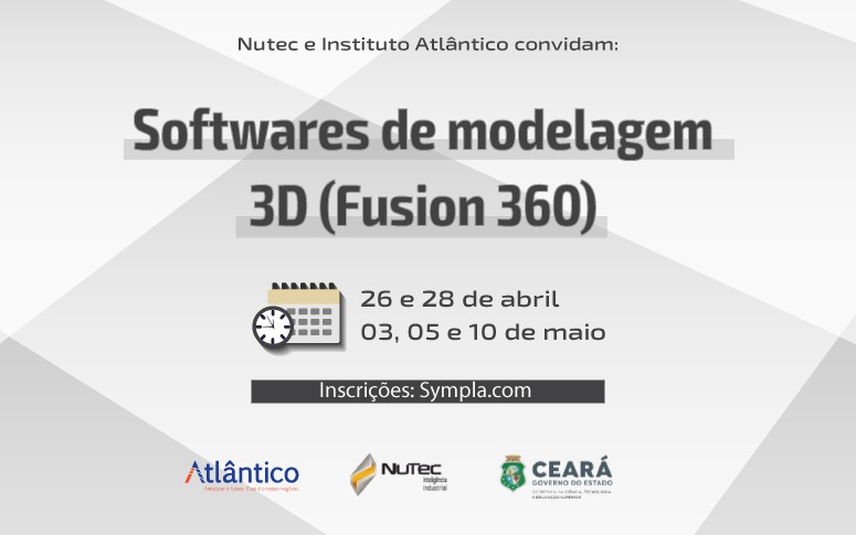 Minicurso gratuito para capacitação na modelagem 3D