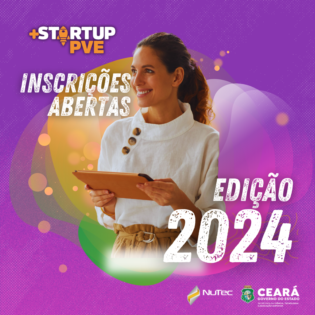 Nutec abre inscrições para o Programa Você, Empreendedor! 2024