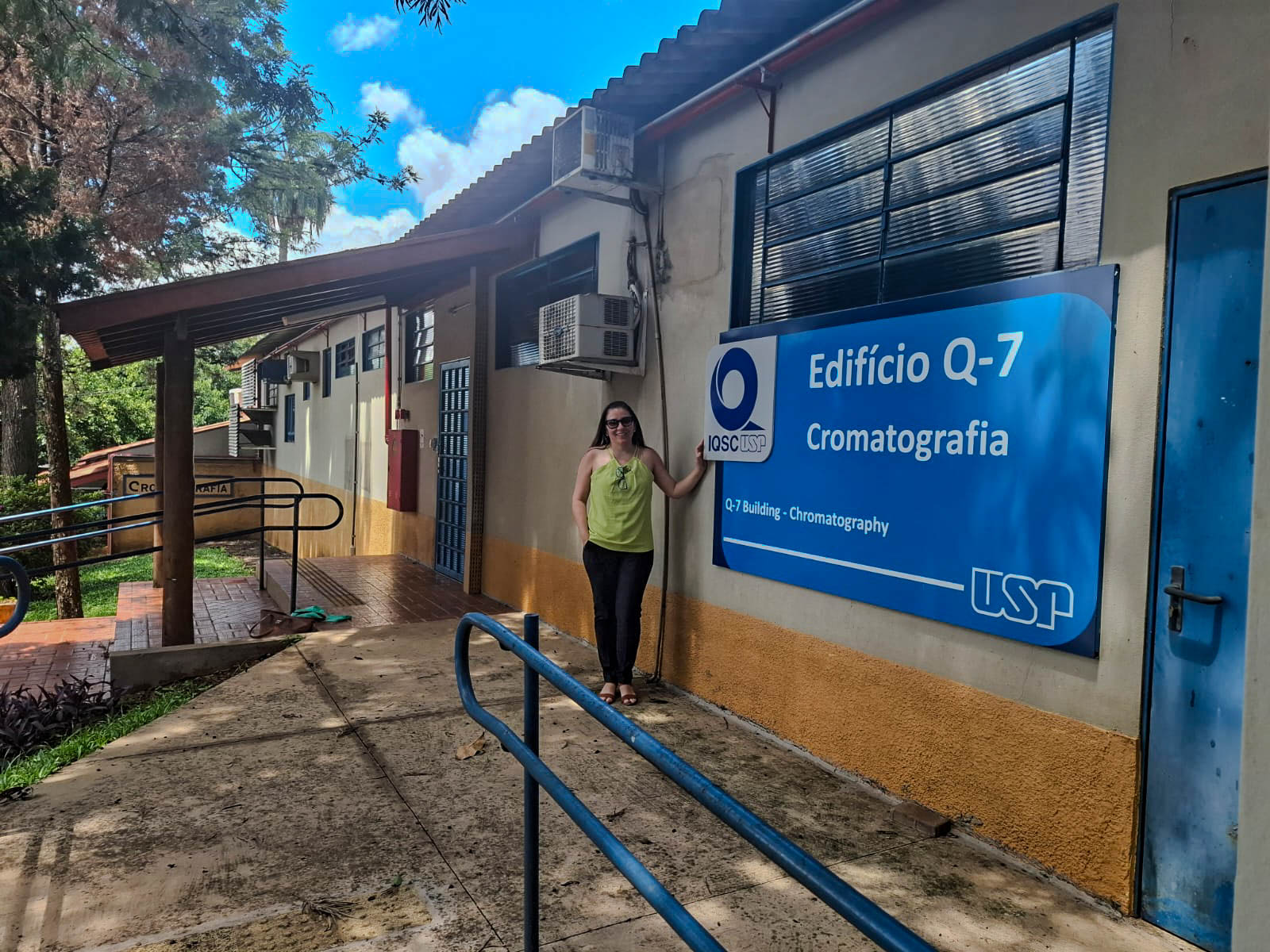 Pesquisadora do Nutec visita referência nacional em Cromatografia na USP