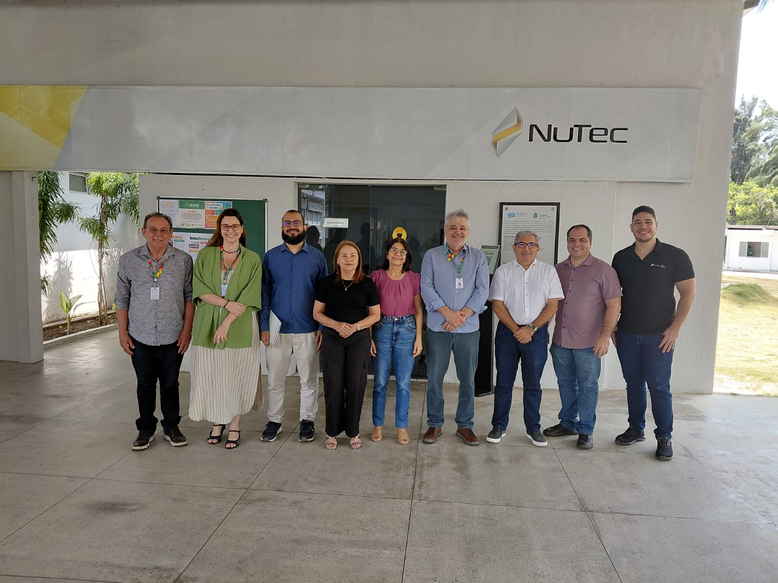 Nutec recebe professores da UFC para discutir projeto de pesquisa em energia heliotérmica