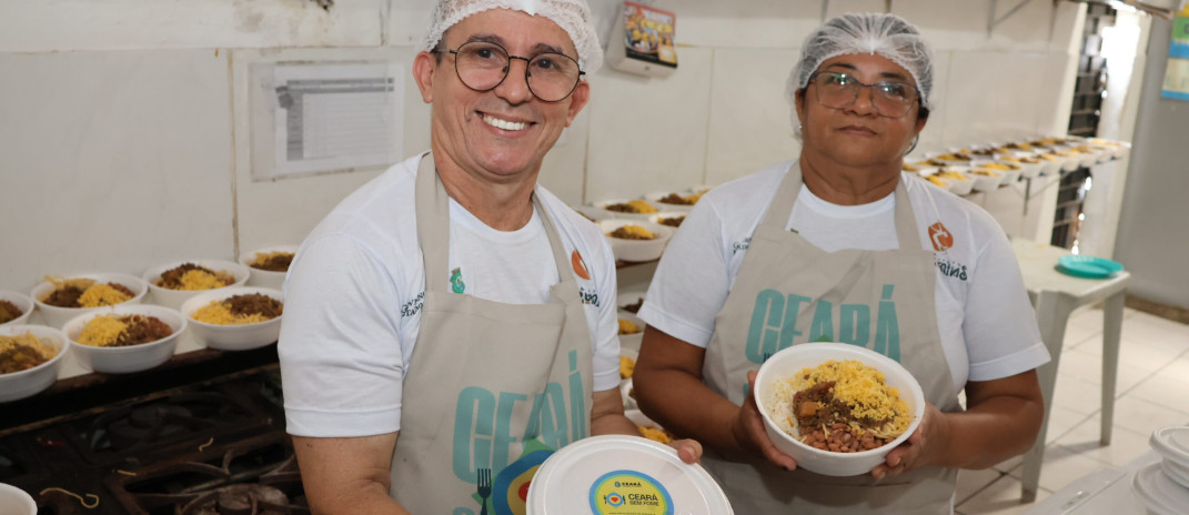 Nutec lança edital para concessão do Selo de Qualidade às cozinhas do Programa Ceará Sem Fome