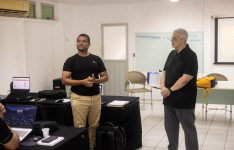 Nutec sedia curso de qualificação para inspetores de pintura industrial em Fortaleza