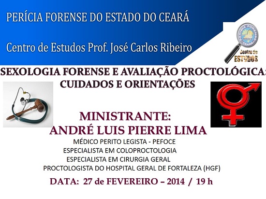 SEXOLOGIA FORENSE E AVALIAÇÃO PROCTOLÓGICA: CUIDADOS E ORIENTAÇÕES