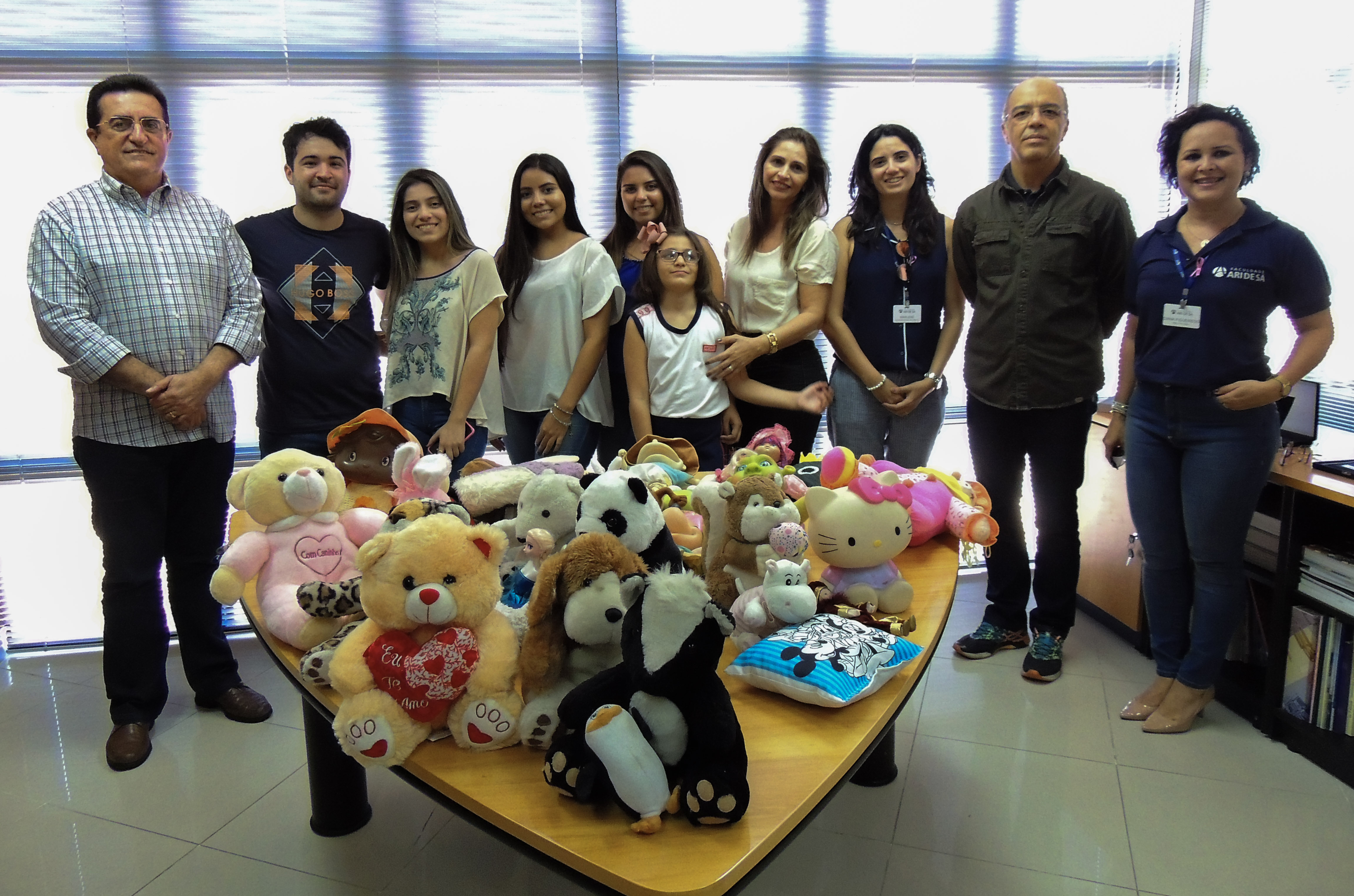 Pefoce recebe doação de brinquedos para crianças atendidas pelo Namca