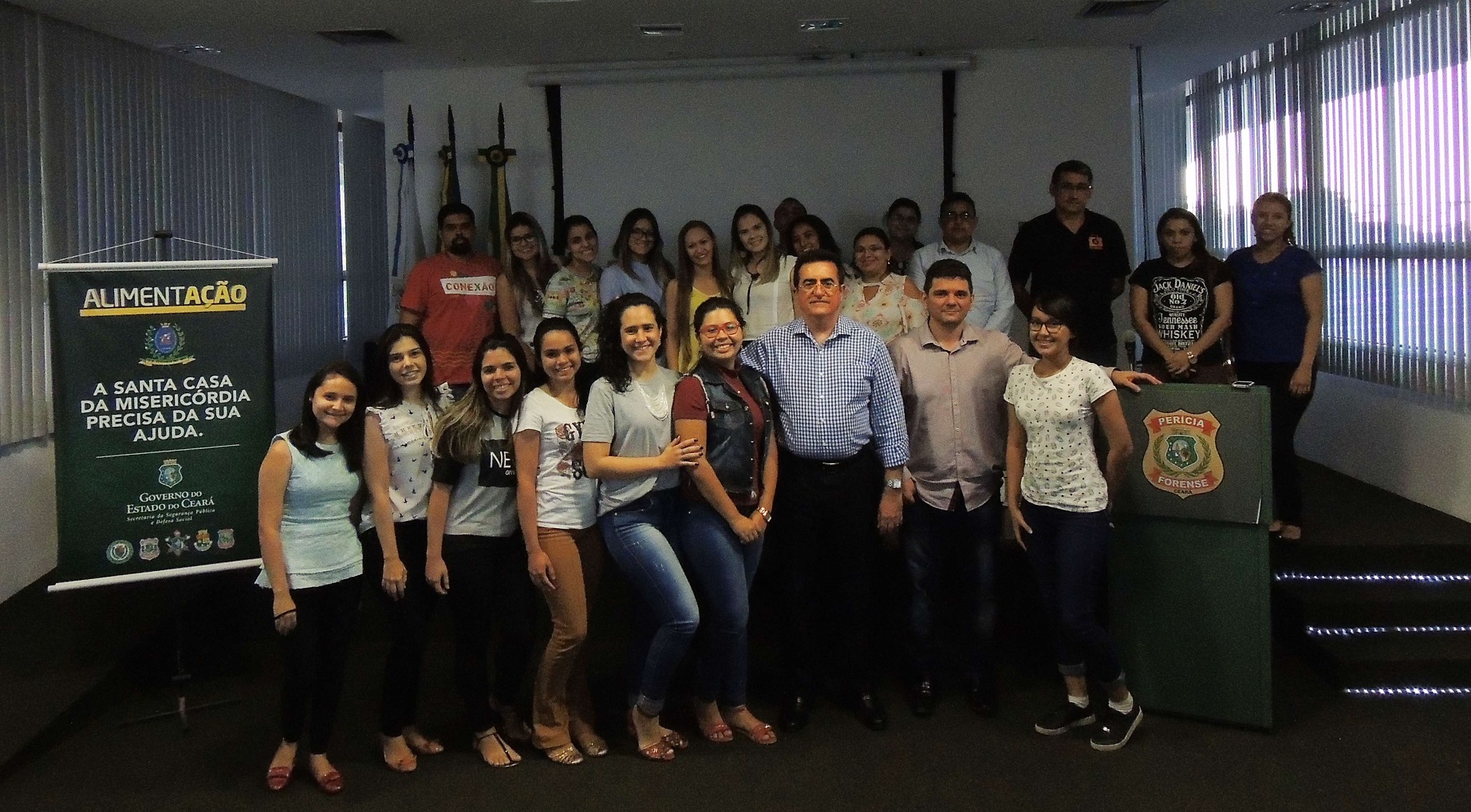 I Semana Acadêmica na Pefoce encerra com arrecadação de 300 quilos de alimentos para Santa Casa de Misericórdia
