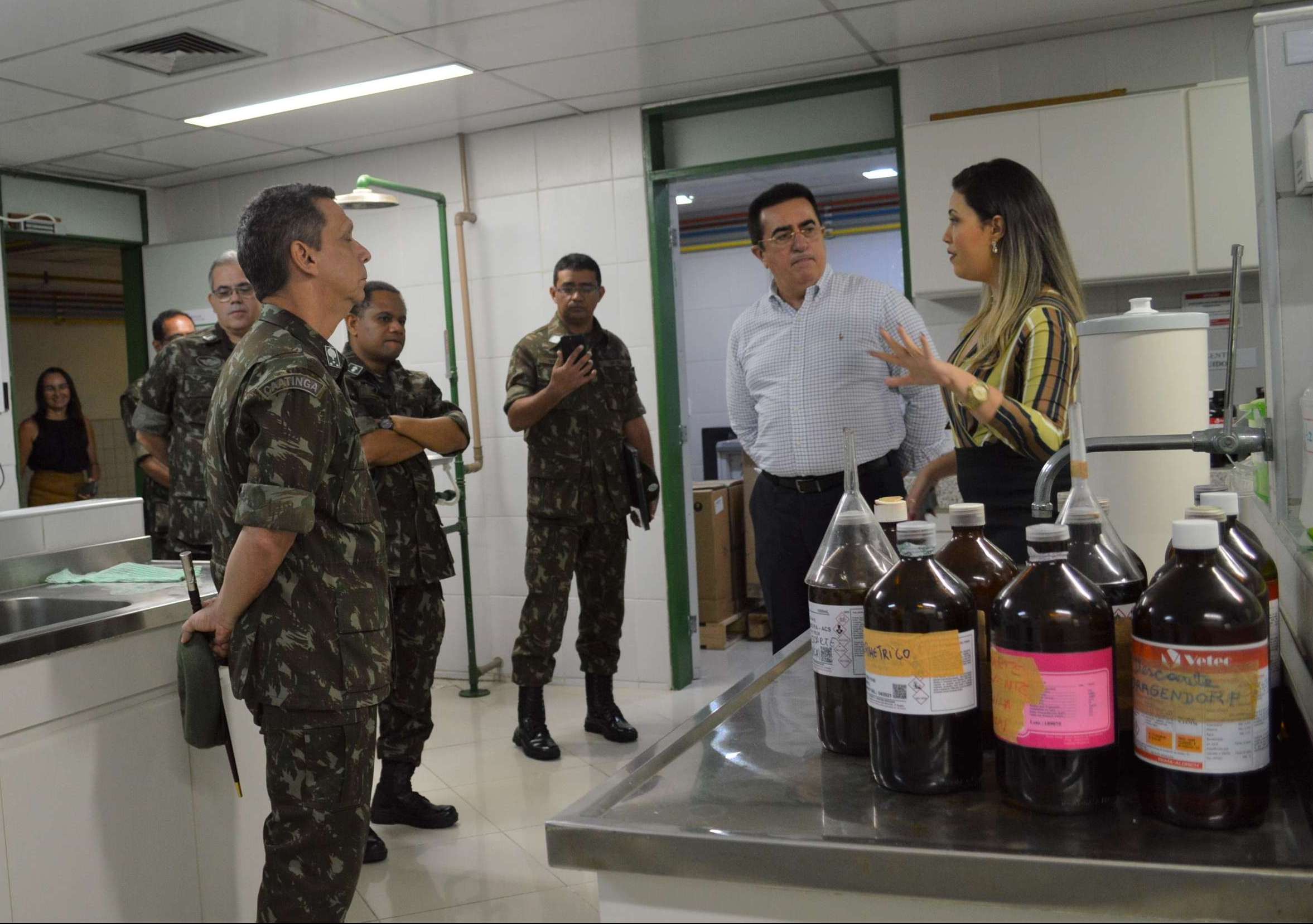 Pefoce recebe comando da 10º Região Militar do Exército Brasileiro para visita técnica em sua estrutura