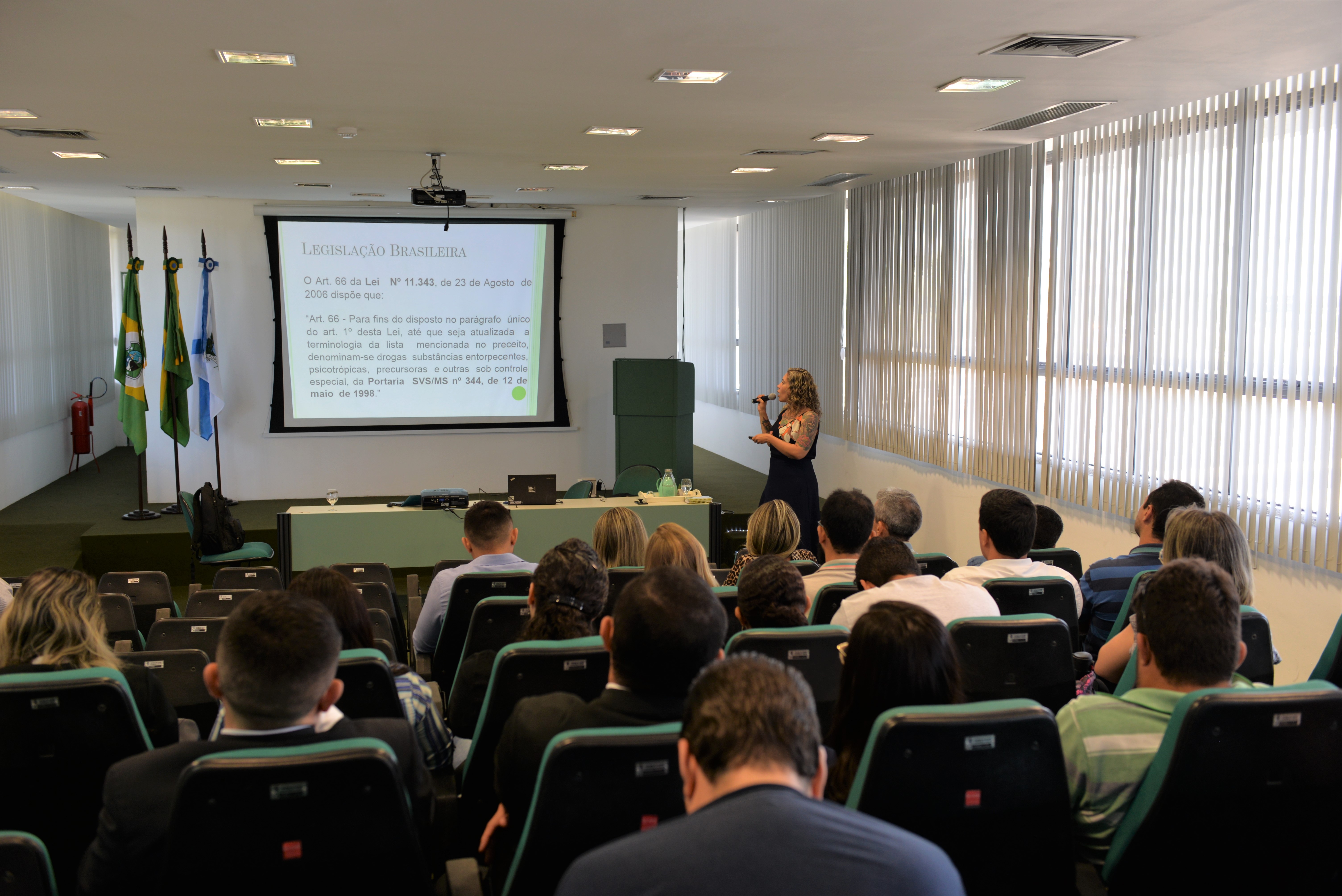 Pefoce realiza palestra sobre Toxicologia Forense durante curso promovido pela Aesp
