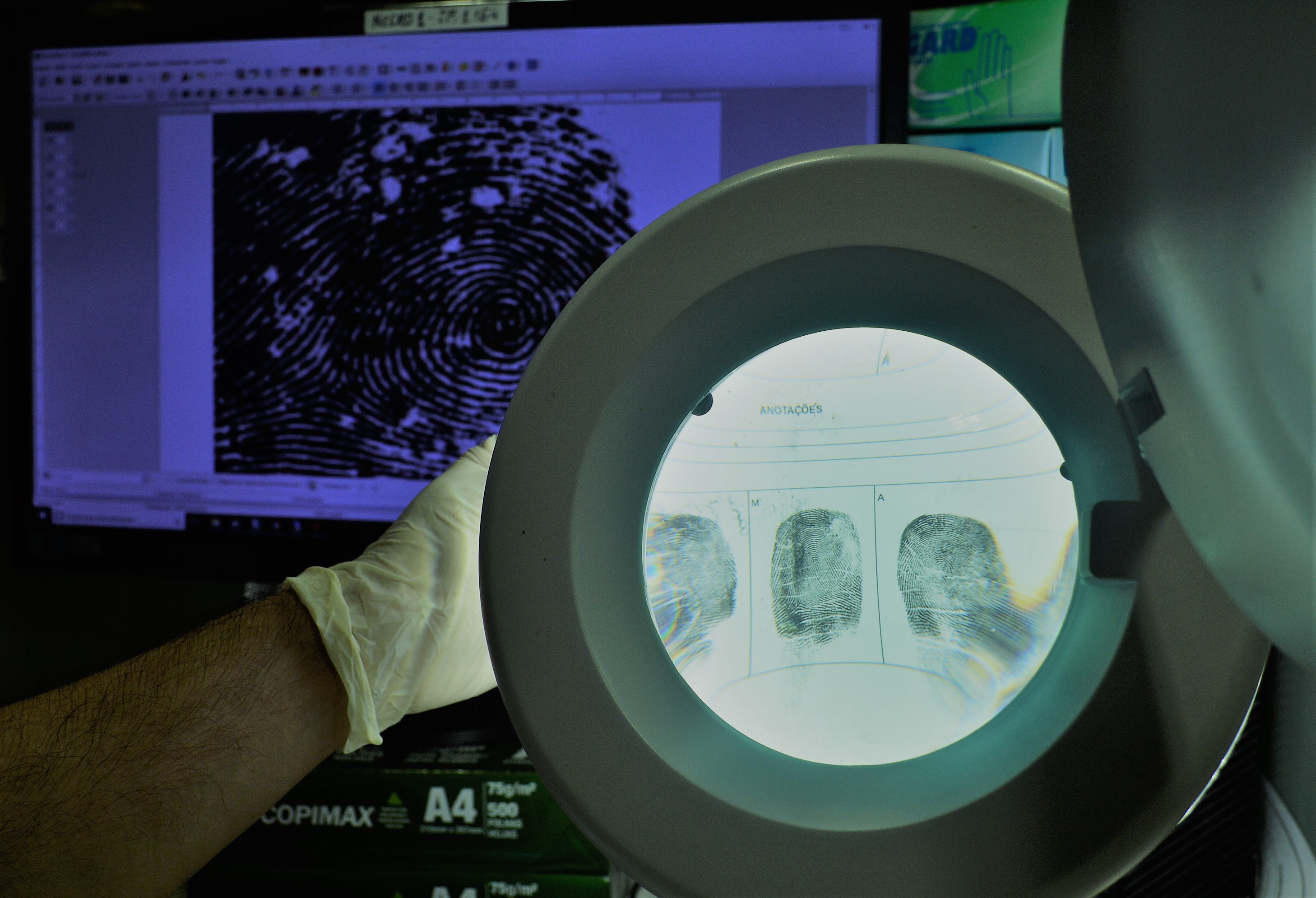 Necropapiloscopia da Pefoce utiliza técnicas e substâncias para a identificação de casos mais complexos