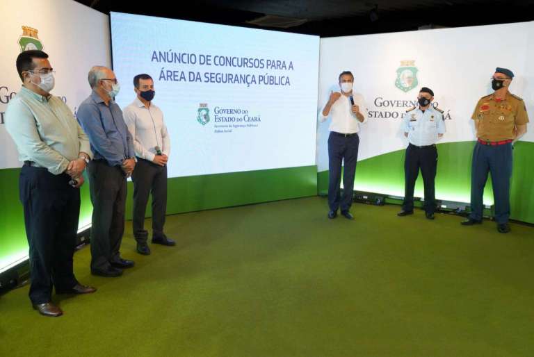 Governador Camilo Santana anuncia reforço de 170 novos cargos para a Pefoce