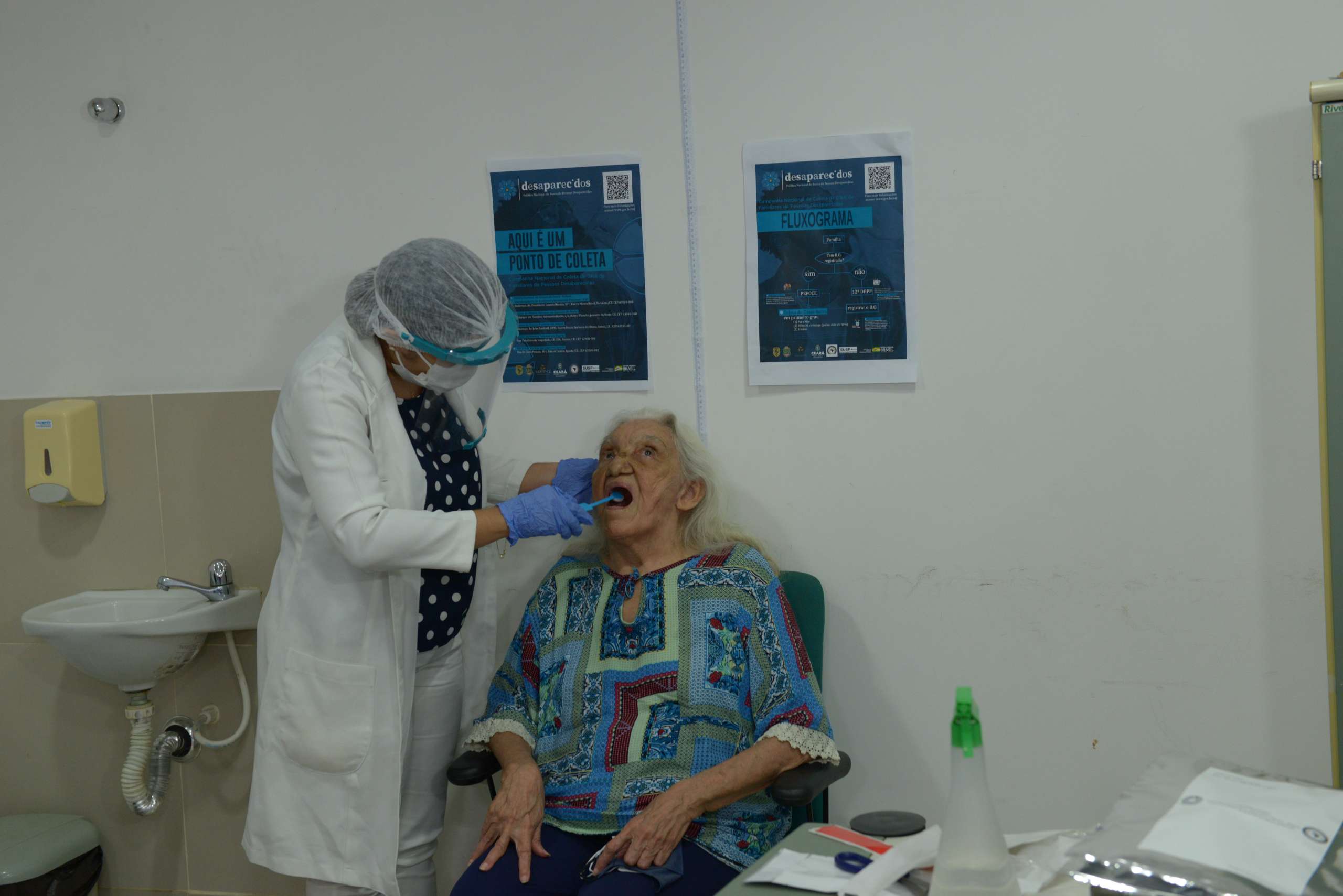 Pefoce já recebe familiares de pessoas desaparecidas para coleta de DNA