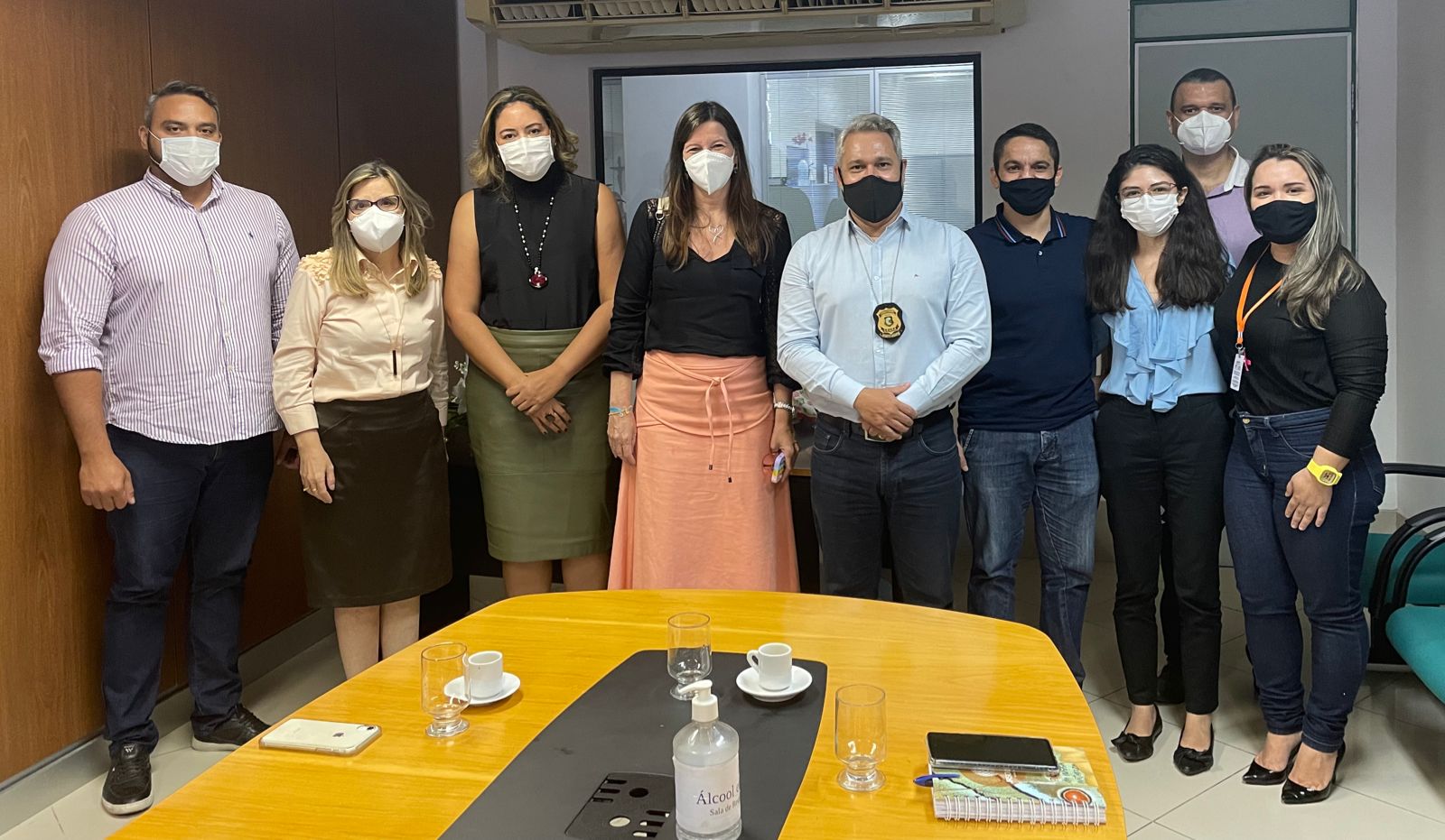 Pefoce, SPS e TJCE realizam reunião para tratar erradicação do sub-registro civil no Ceará