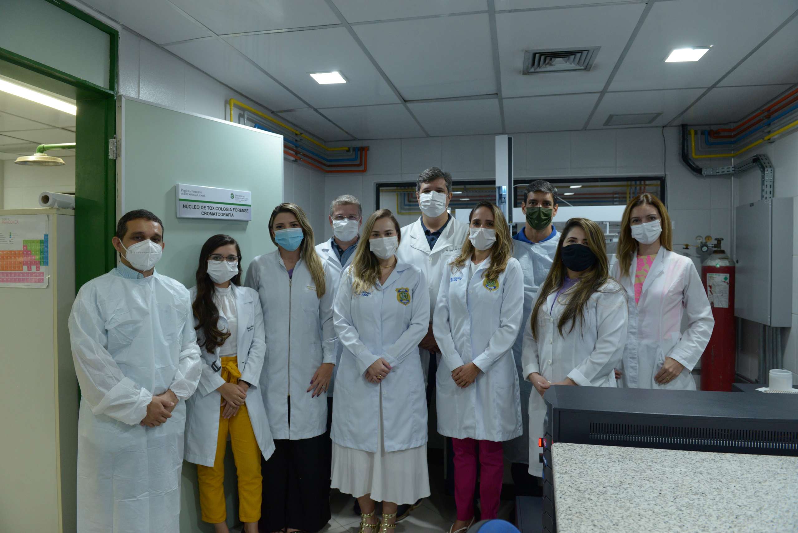 Peritos toxicologistas da Pefoce são capacitados em métodos analíticos para identificação de substâncias de interesse forense