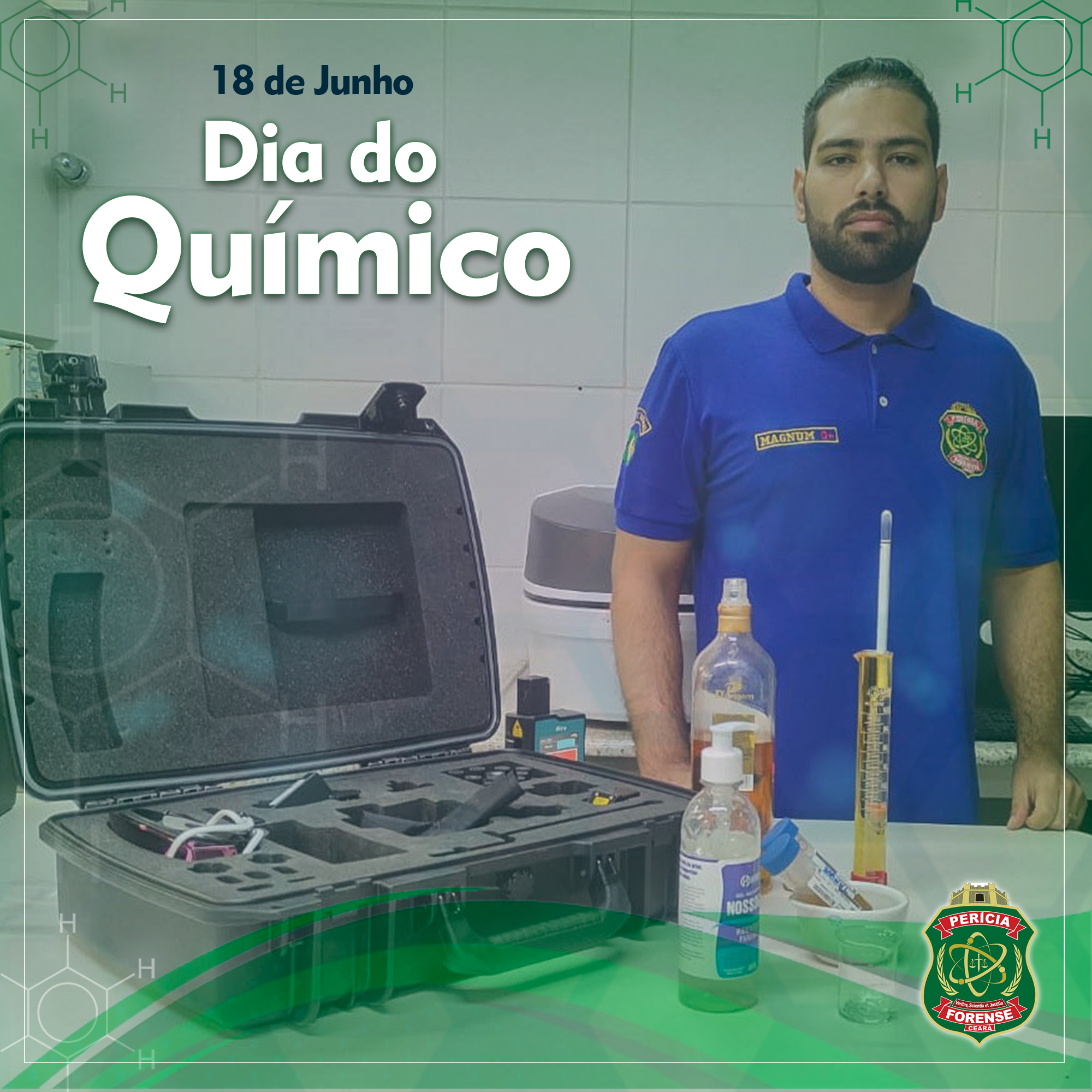 Dia Nacional do Químico: a importância da química na investigação criminal