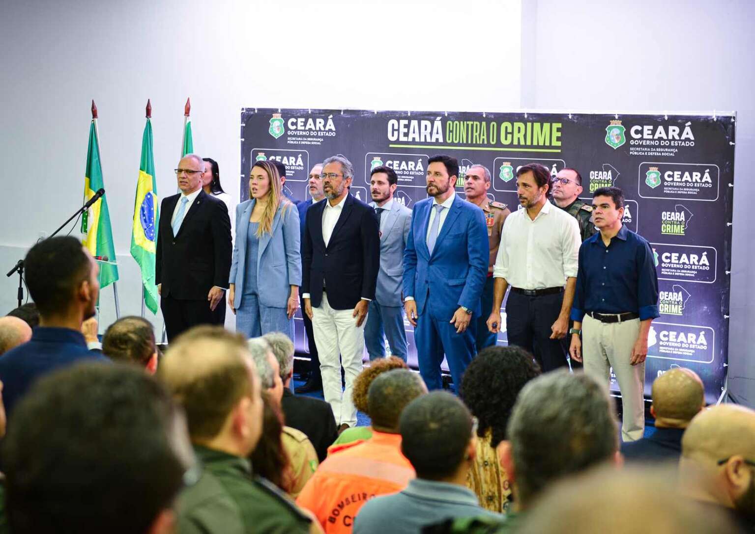 Governador Elmano de Freitas anuncia o sistema de Metas Integradas de Segurança Pública
