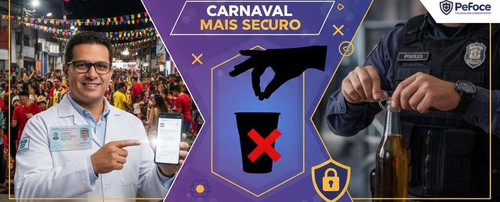 Pefoce no Carnaval 2026: saiba como proteger dados, documentos e cuidados com bebidas na folia