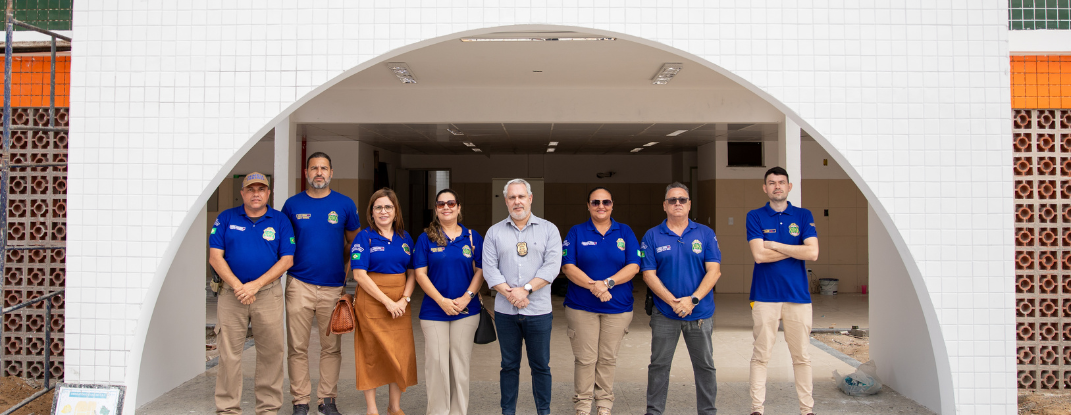 Visita técnica acompanha fase final das obras da nova sede da Pefoce em Tianguá
