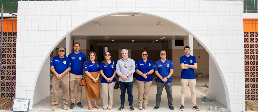 Visita técnica acompanha fase final das obras da nova sede da Pefoce em Tianguá