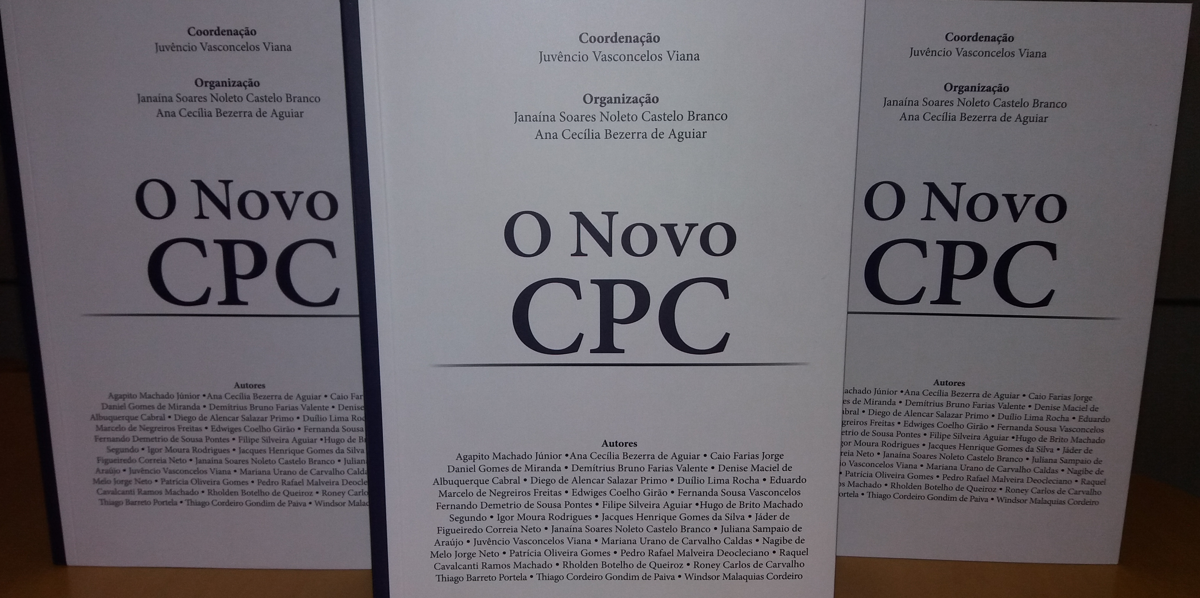 Juvêncio Viana lança o livro O novo CPC, nesta quinta(1)