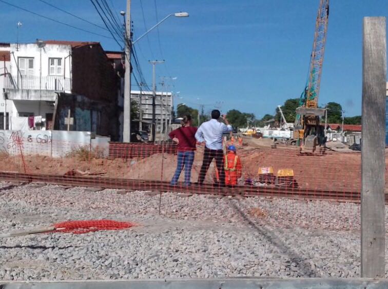 PGE-CE visita obras do VLT