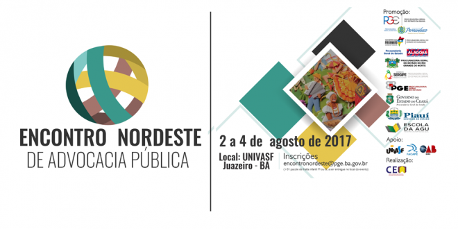 Juazeiro será sede do Encontro Nordeste de Advocacia Pública