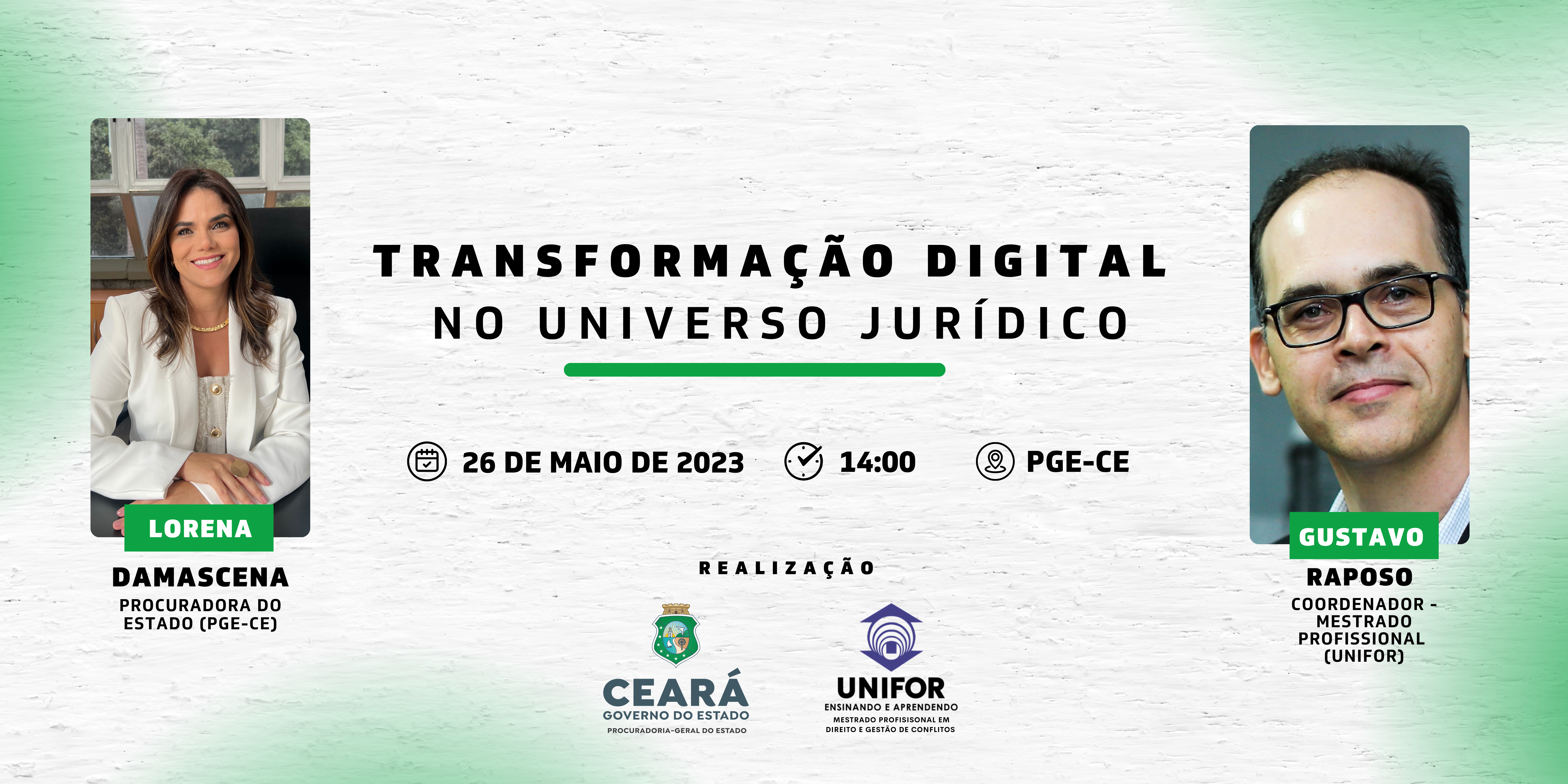 PGE-CE realiza Ciclo de Debates sobre Inovação Jurídica
