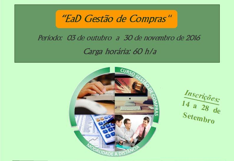 EGP, em parceria com a Seplag, promove curso “Gestão de Compras – EaD”