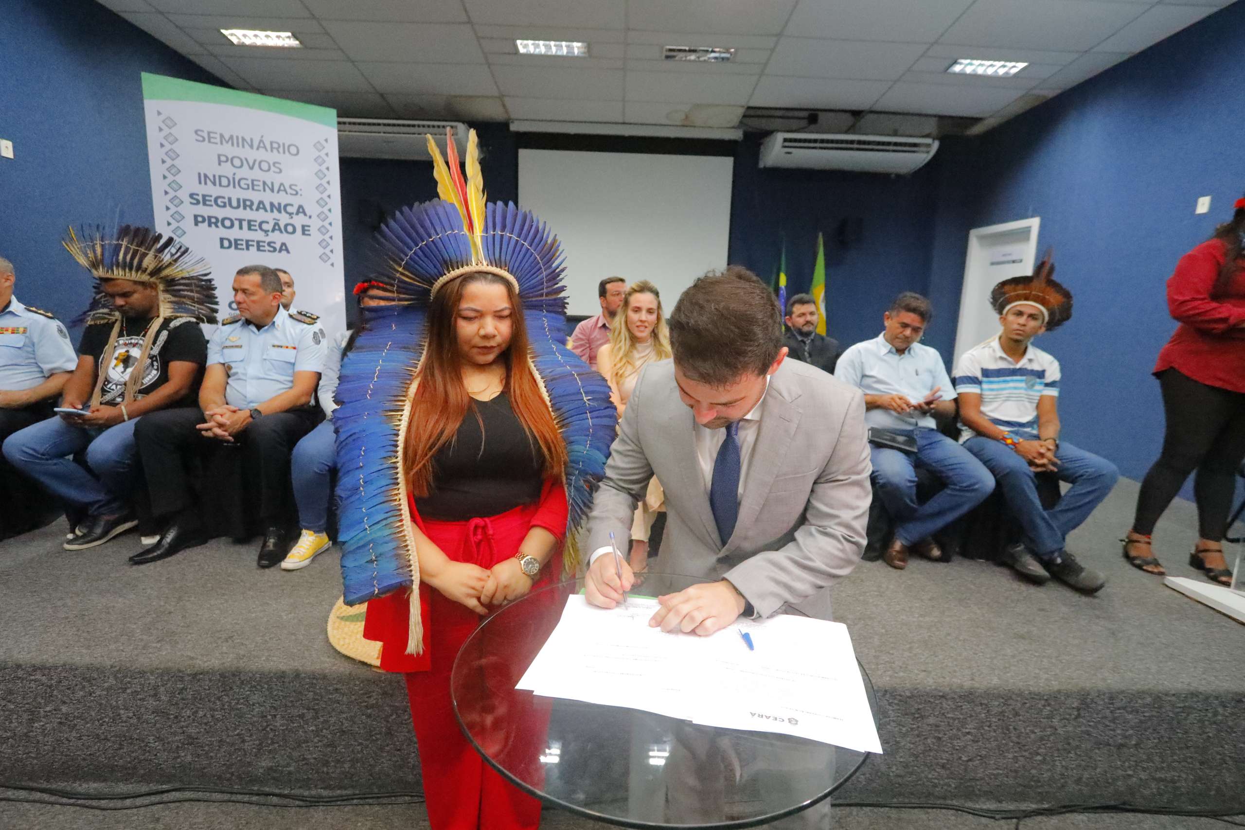 SEPIN/CE e SSPDS assinam termo de cooperação para garantir mais segurança nas aldeias indígenas