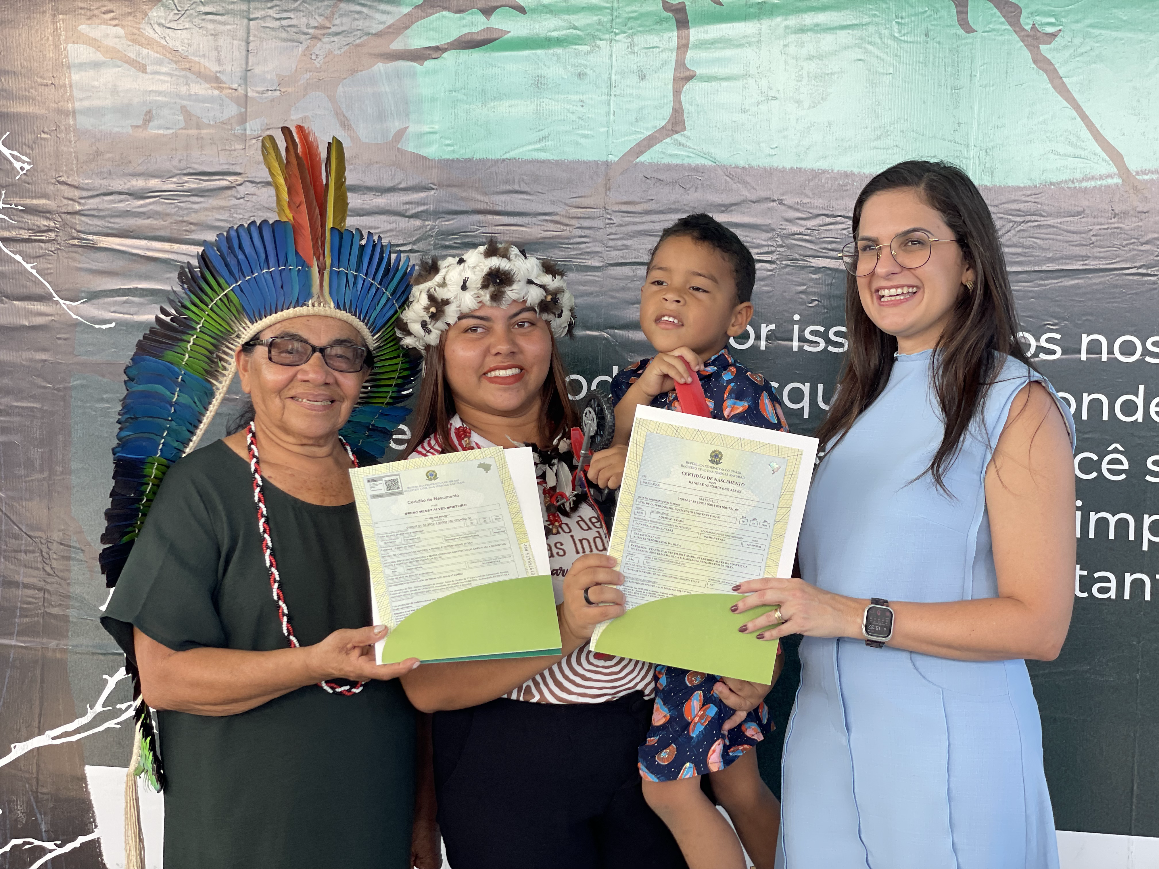 SEPINCE garante reconhecimento do povo Jenipapo Kanindé em certidões de nascimento