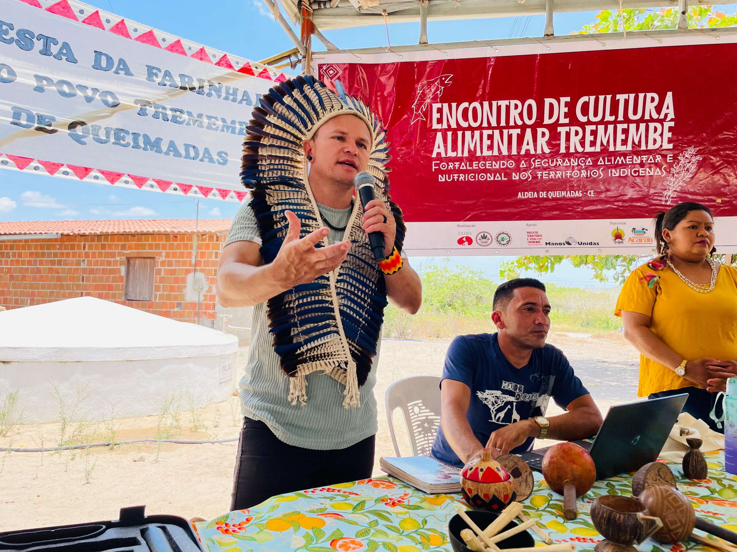 SEPINCE marca presença na tradicional festa da farinhada do Povo Tremembé de Queimadas
