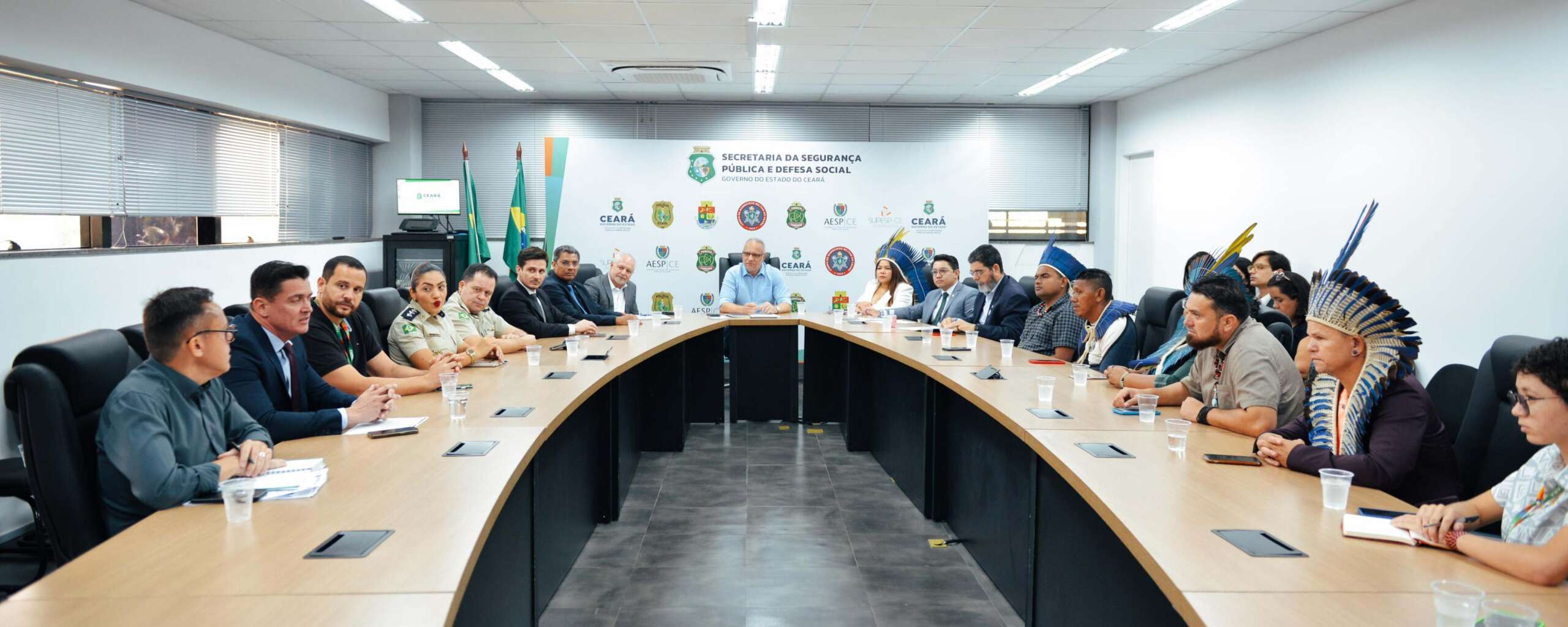 SSPDS-CE, Sepince e Ministério dos Povos Indígenas discutem a demarcação do território Tapeba, em Caucaia