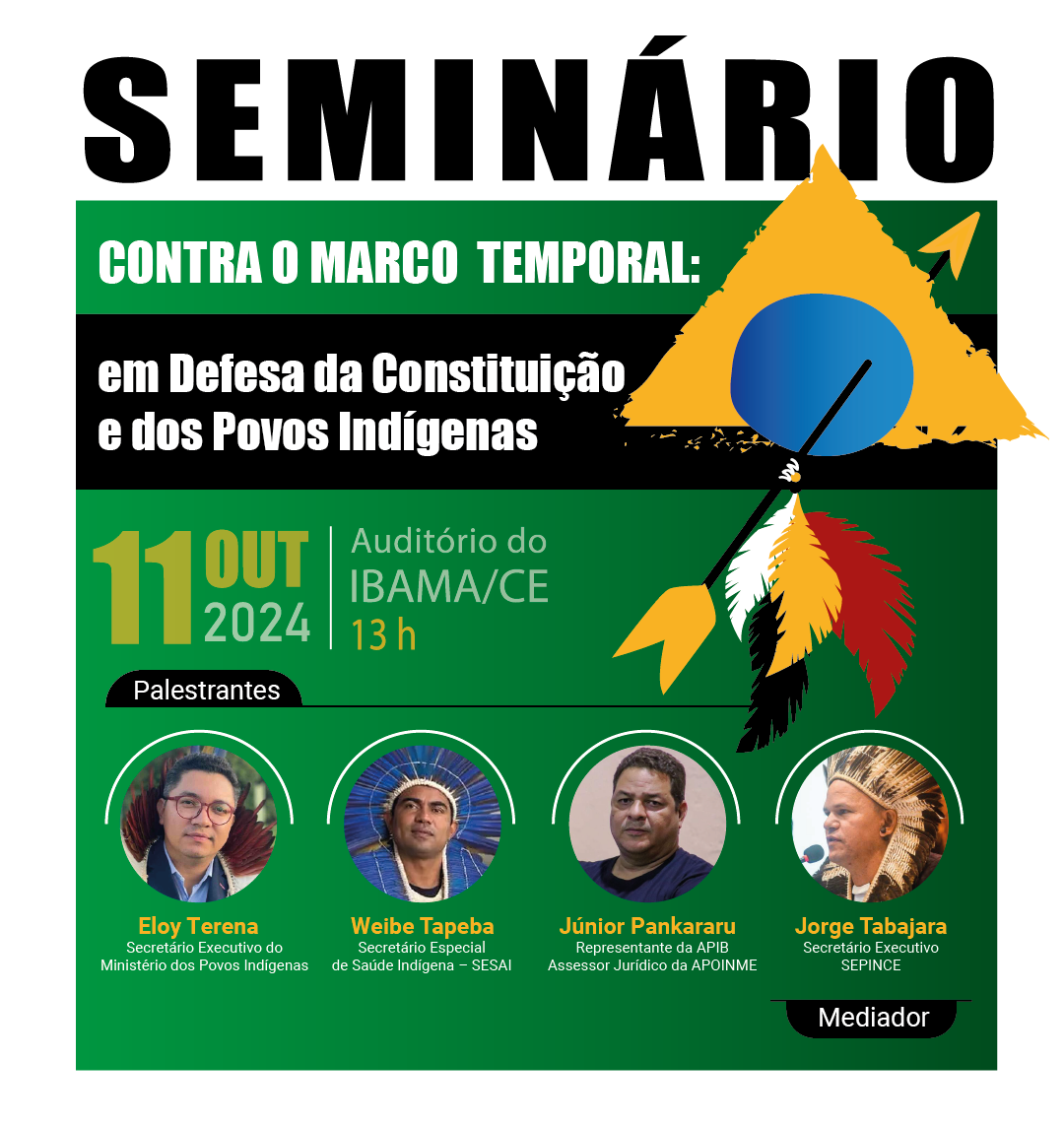 SEPINCE apoia Seminário que discutirá Marco Temporal