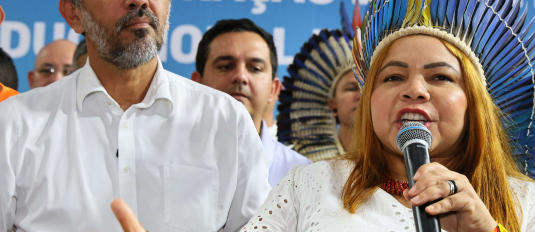 Governo do Ceará inaugura Areninha do Povo Tremembé da Barra do Mundaú